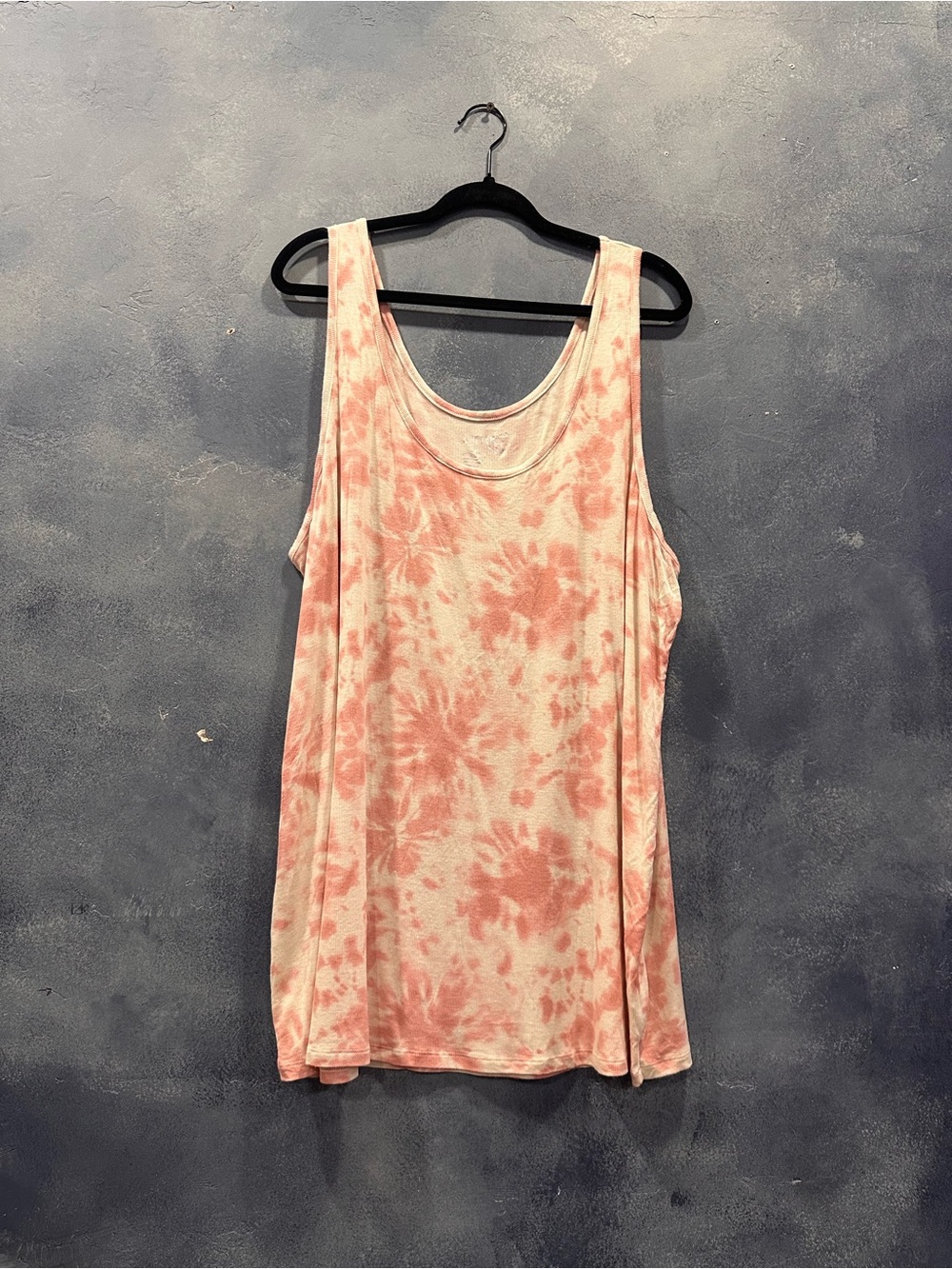 Terra & Sky Pink Tie-Dye Tank Top
